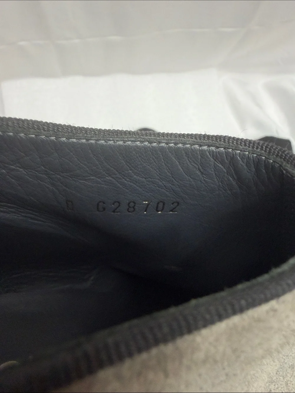 CHANEL Grey Suede Ankle Boots with Black Cap-Toe and Logo